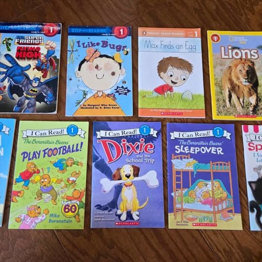 Kids Early Reader Books Bundle – 37 Books – Levels Pre-Reader to 3